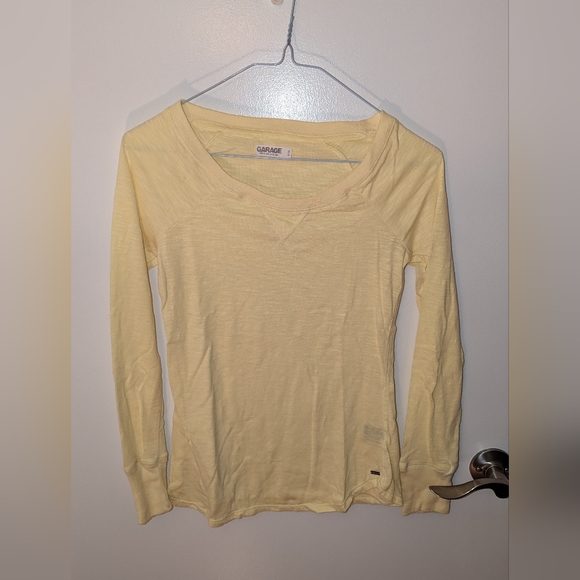 Women's Medium Light Yellow Shirt - Picture 1 of 3